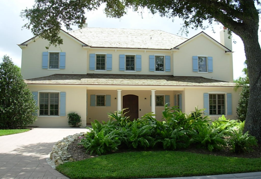 Davidson Residence Outside from the front